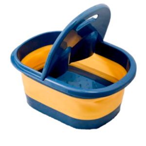 Cubo Plegable Para Masaje de Pies